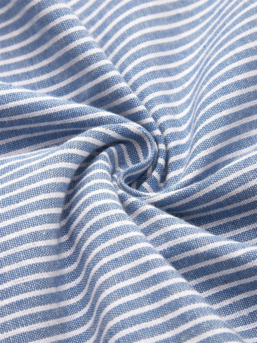 Julienne | Striped Midi Dress – Effortless Comfort, Everyday Confidence